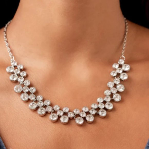 Paparrazzi Jewelry - JEWELRY BUNDLE - Dazzling White High Fashion!